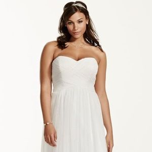 💫{David’s Bridal} Sweetheart Neckline Wedding Gown💫